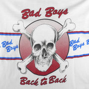 NBA (Oneita) - Detroit Pistons Bad Boys Champs T-Shirt 1990s Large Vintage Retro Basketball