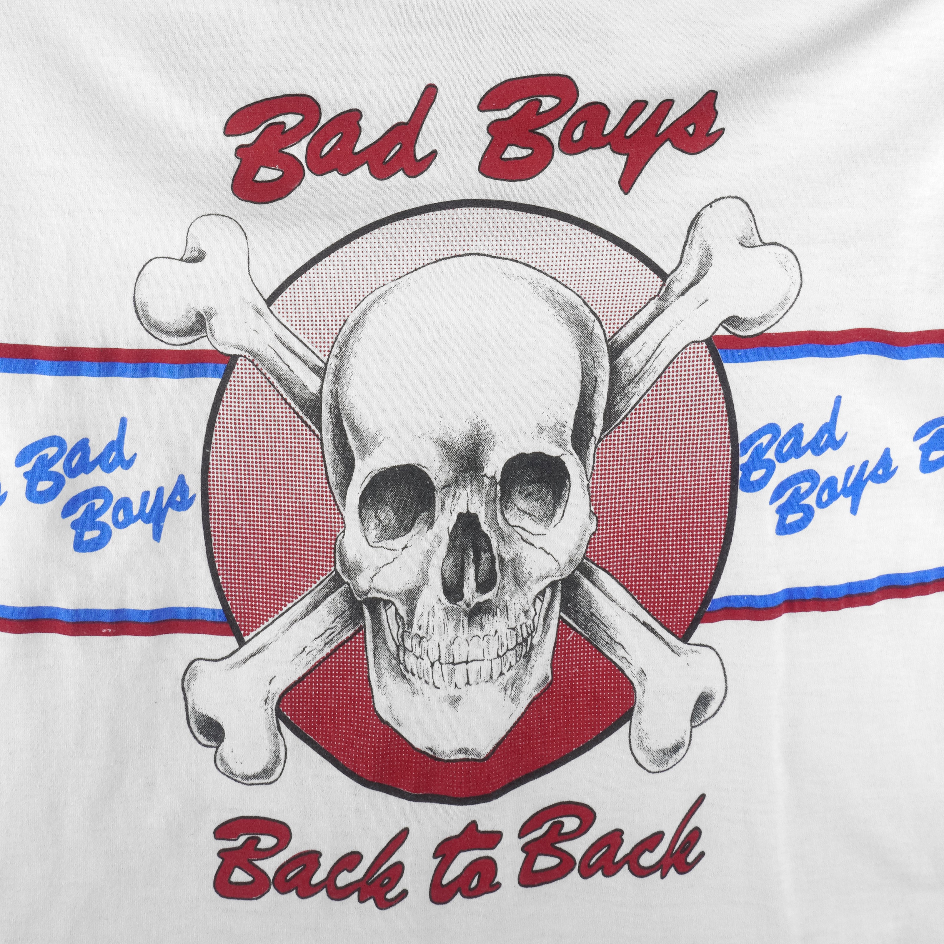 NBA (Oneita) - Detroit Pistons Bad Boys Champs T-Shirt 1990s Large Vintage Retro Basketball