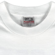 NBA (Oneita) - Detroit Pistons Bad Boys Champs T-Shirt 1990s Large Vintage Retro Basketball