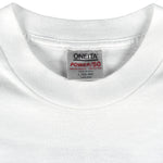 NBA (Oneita) - Detroit Pistons Bad Boys Champs T-Shirt 1990s Large Vintage Retro Basketball