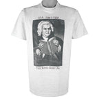 Vintage - Johann Sebastian Bach Single Stitch T-Shirt 1991 Large Vintage Retro