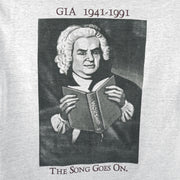 Vintage - Johann Sebastian Bach Single Stitch T-Shirt 1991 Large Vintage Retro