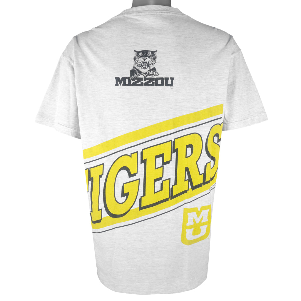 NCAA (Caribbean Dream) - Missouri Tigers Big Logo T-Shirt 1980 X-Large Vintage Retro College