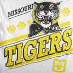 NCAA (Caribbean Dream) - Missouri Tigers Big Logo T-Shirt 1980 X-Large Vintage Retro College