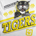 NCAA (Caribbean Dream) - Missouri Tigers Big Logo T-Shirt 1980 X-Large Vintage Retro College