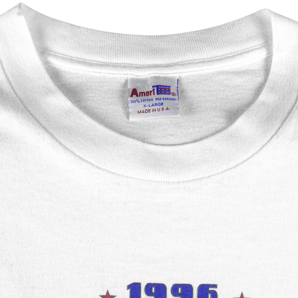 MLB (Ameri) - New York Yankees Champs T-Shirt 1996 X-Large Vintage Retro Baseball