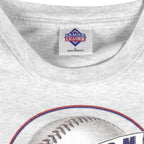 MLB (League Leader) - Boston Red Sox Big Logo T-Shirt 1995 Large Vintage Retro Baseball