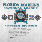 MLB (Nutmeg) - Florida Marlins Single Stitch T-Shirt 1992 X-Large Vintage Retro Baseball