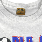 Vintage (Nutmeg) - World Cup USA Striker Pup Mascot Single Stitch T-Shirt 1994 X-Large Vintage Retro Football
