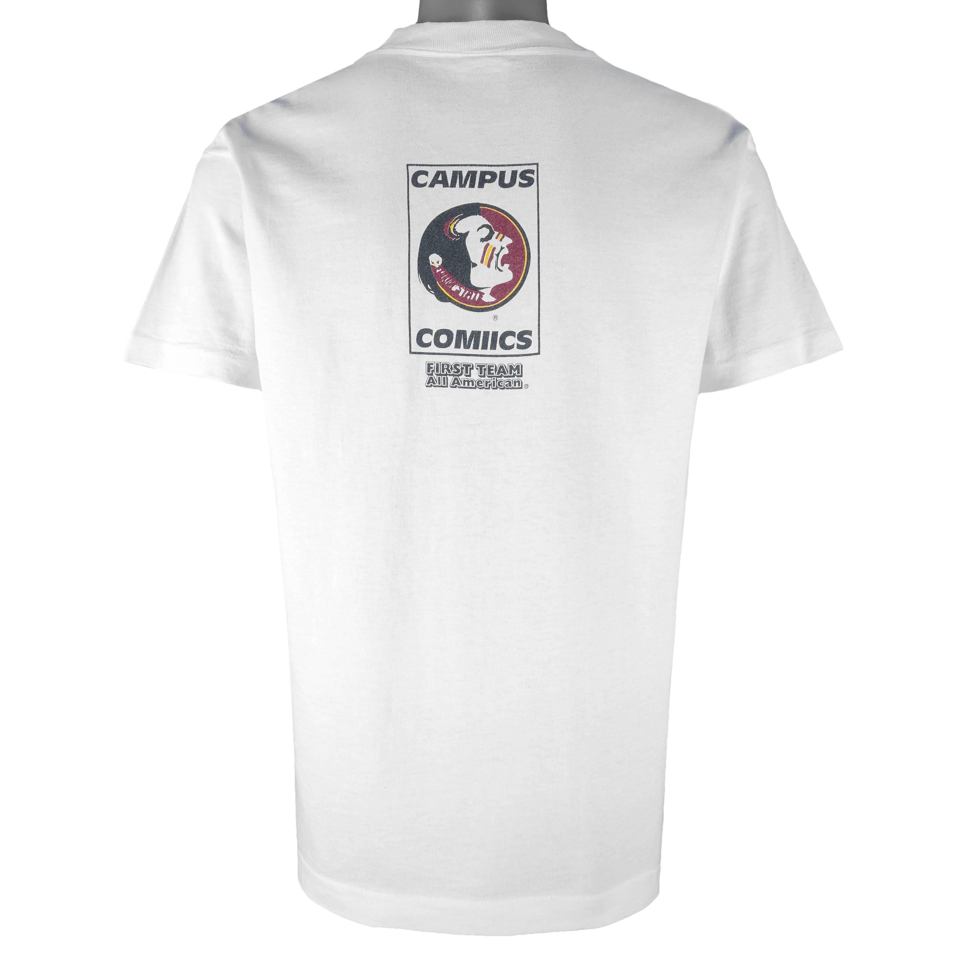 NCAA - Florida State Seminoles Single Stitch T-Shirt 1993 X-Large Vintage Retro College