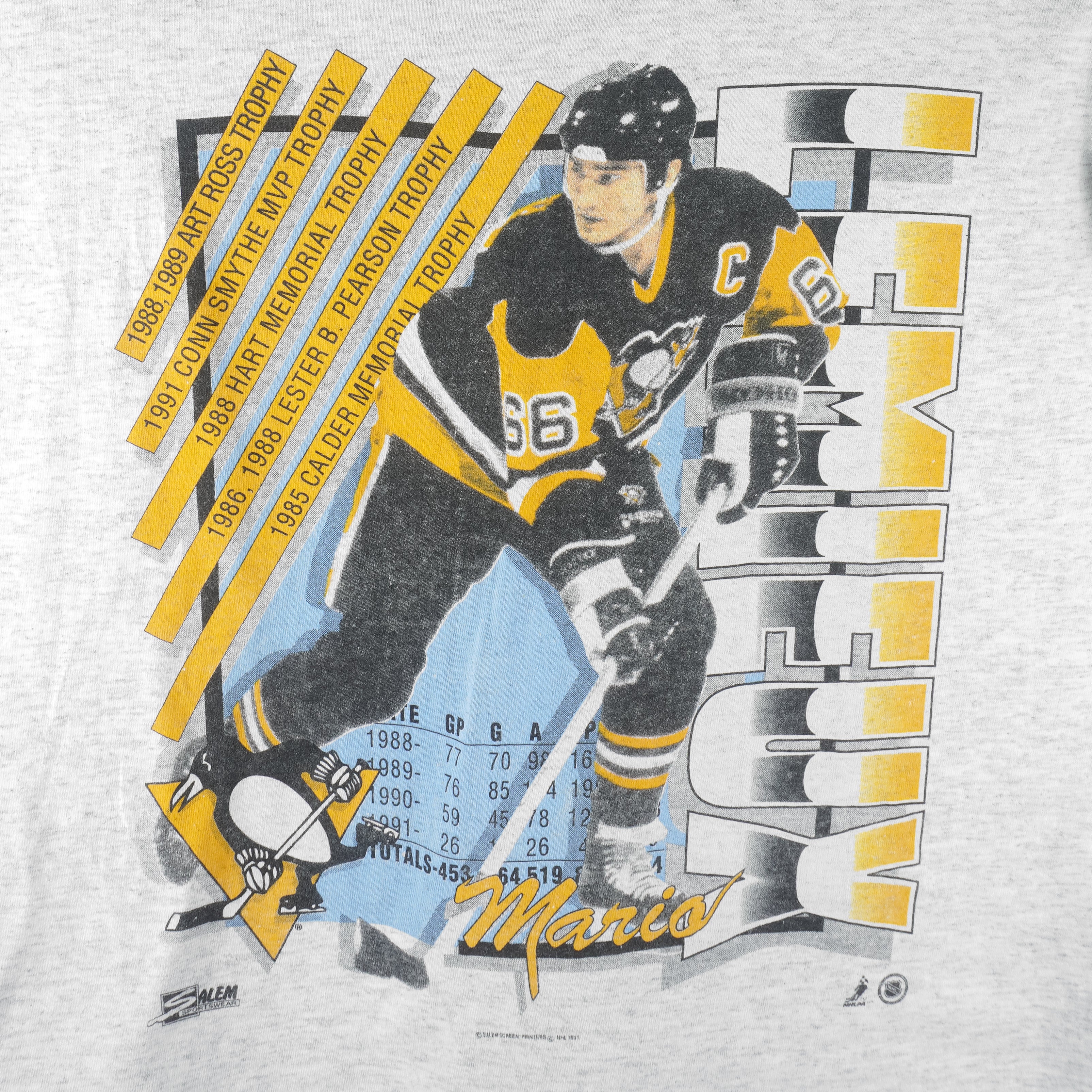 Vintage NHL - Pittsburgh Penguins Mario Lemieux T-Shirt 1990s Large –  Vintage Club Clothing