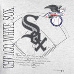MLB (Nutmeg) - Chicago White Sox Single Stitch T-Shirt 1992 Large Vintage Retro Baseball