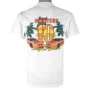 Vintage (Power Pro) - Hooters 10 Years Of Daytona Beach T-Shirt 1990s Medium Vintage Retro