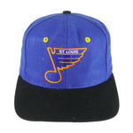 NHL - St. Louis Blues Snapback Hat 1990s OSFA Vintage Retro Hockey