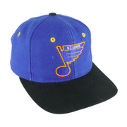 NHL - St. Louis Blues Snapback Hat 1990s OSFA Vintage Retro Hockey