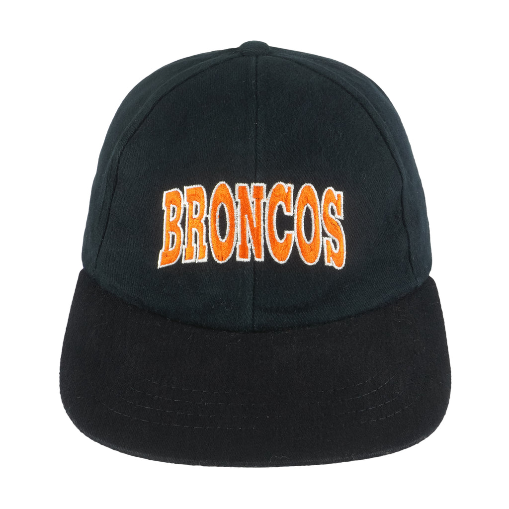 NFL (Game Day) - Denver Broncos Embroidered Snapback Hat 1990s OSFA Vintage Retro Football