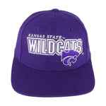 NCAA (Sports Specialties) - Kansas Wildcats Snapback Hat 1990s OSFA Vintage Retro Football College 