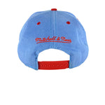 NFL (Mitchell & Ness) - Houston Oilers Embroidered Logo Snapback Hat 2000s OSFA Vintage Retro Football