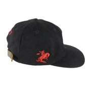 Vintage (Marlboro) - Black Big M Logo Adjustable Hat 1990s OSFA Vintage Retro