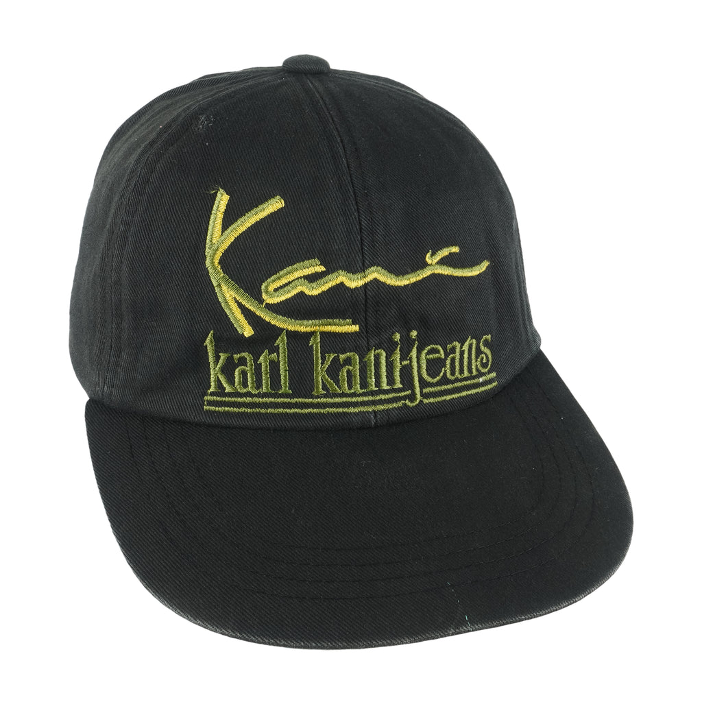 Karl Kani - Karl Kani Jeans Embroidered Adjustable Hat 1990s OSFA Vintage Retro