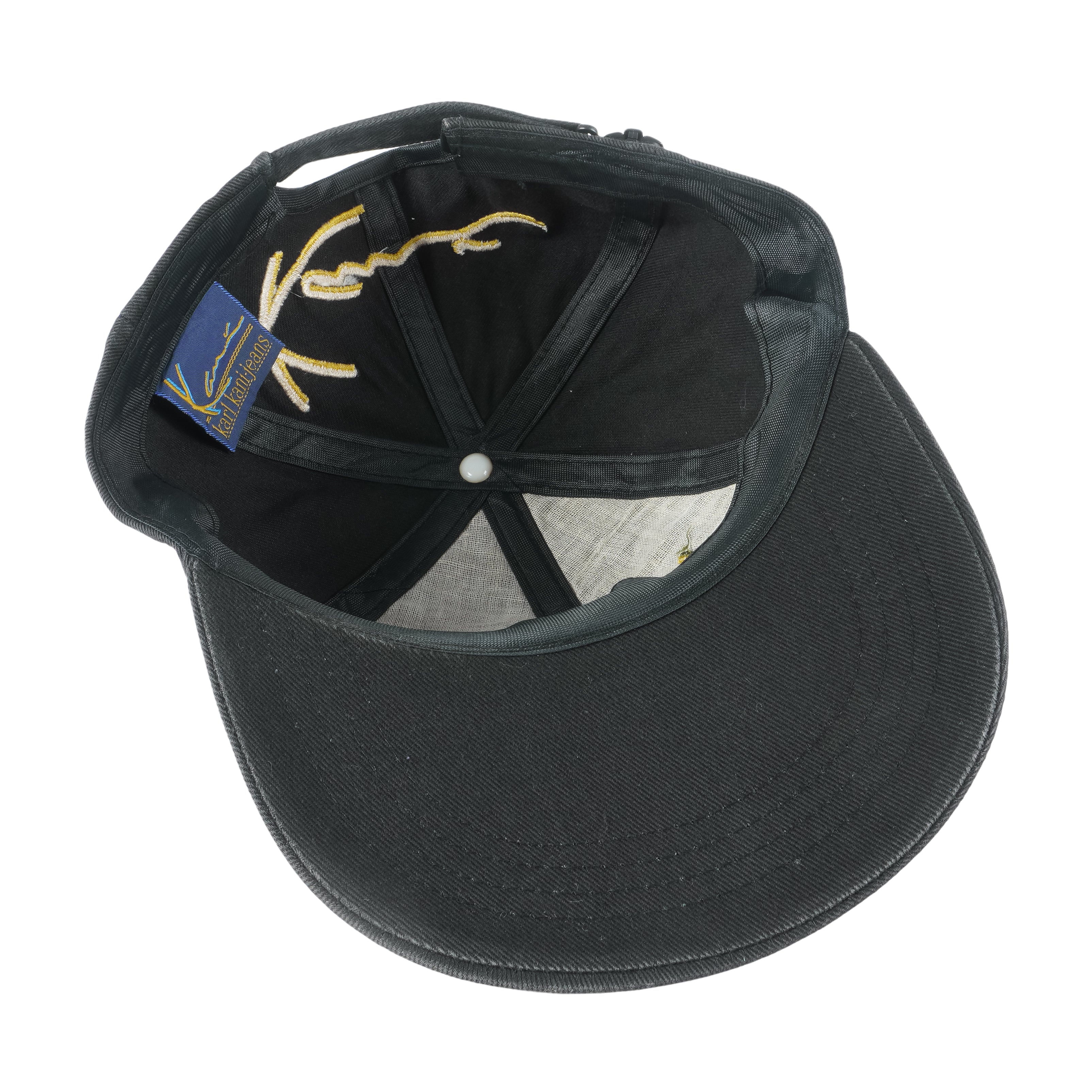 Karl Kani - Karl Kani Jeans Embroidered Adjustable Hat 1990s OSFA Vintage Retro