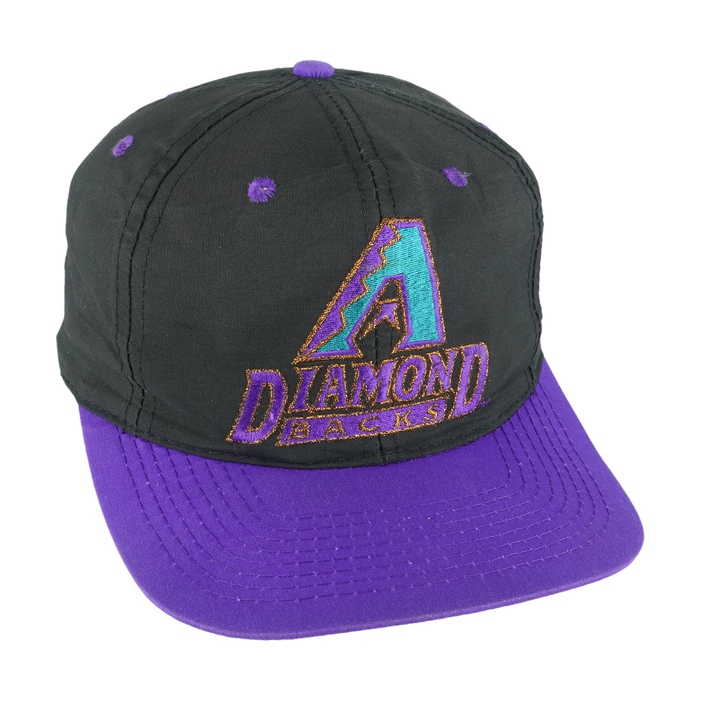 MLB (Logo 7) - Arizona Diamondbacks Snapback Hat 1990s OSFA Vintage Retro Baseball