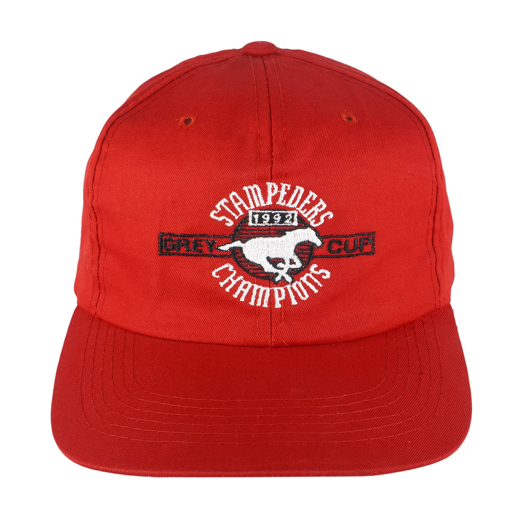 Starter (CFL) - Calgary Stampeders Embroidered Snapback Hat 1992 OSFA Vintage Retro