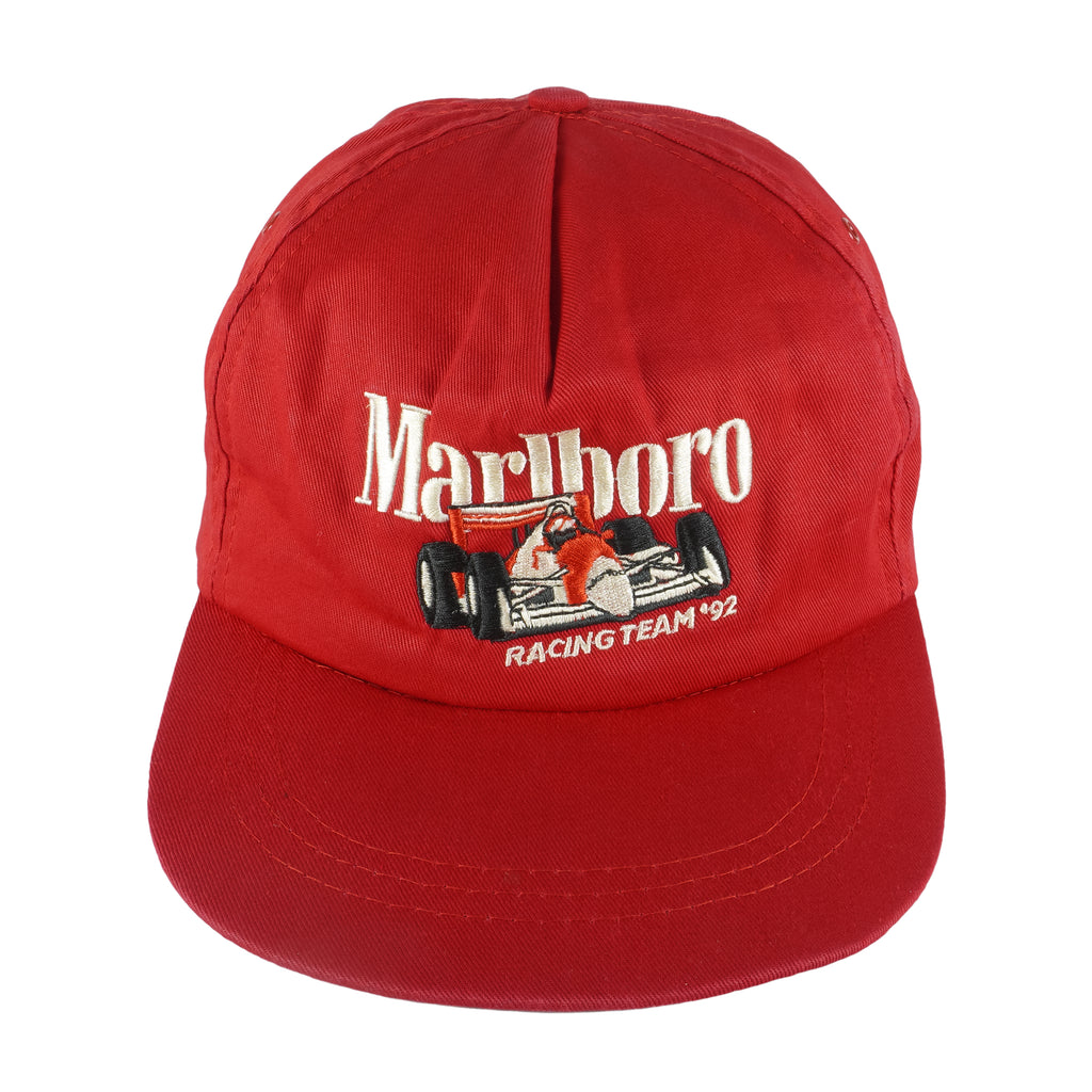 Marlboro (Vanguard) - F1 Racing Team Embroidered Snapback Hat 1992 OSFA Vintage Retro