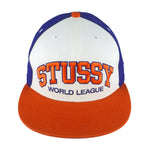 Stussy (New Era) - World League Spell-Out Snapback Hat 2000s OSFA