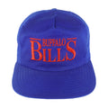 NFL (Annco) - Buffalo Bills Embroidered Strapback Hat 1990s OSFA Vintage Retro Football