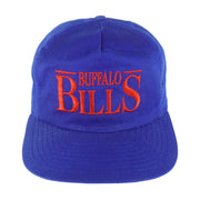 NFL (Annco) - Buffalo Bills Embroidered Strapback Hat 1990s OSFA Vintage Retro Football