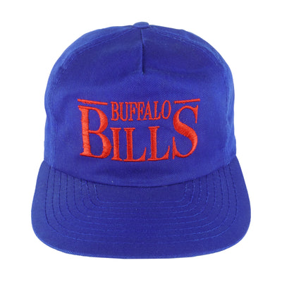 NFL (Annco) - Buffalo Bills Embroidered Snapback Hat 1990s OSFA
