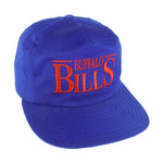 NFL (Annco) - Buffalo Bills Embroidered Strapback Hat 1990s OSFA Vintage Retro Football