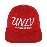 Dark red Sports Specialties UNLV Runnin' Rebels snapback front view