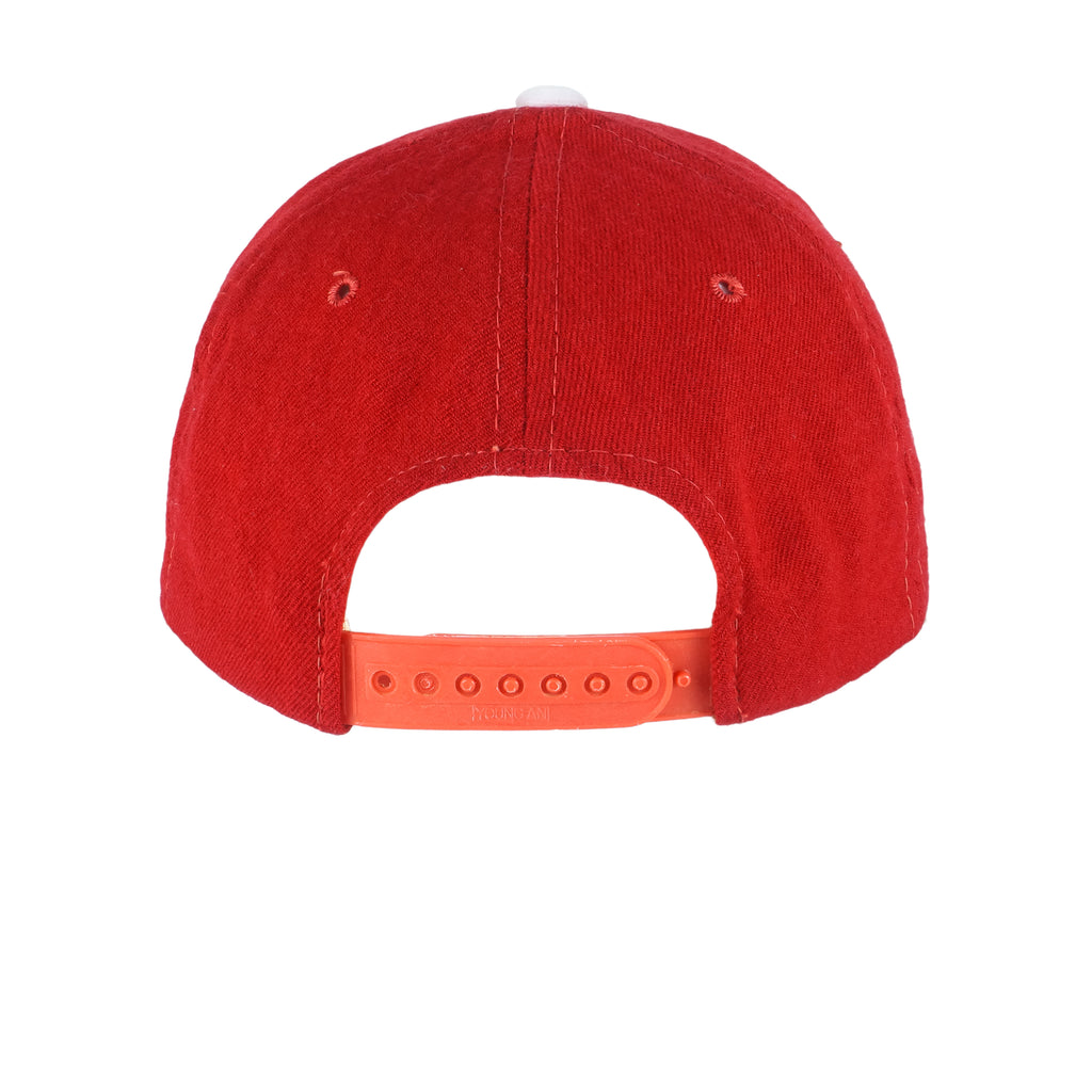 NCAA (Sports Specialties) - UNLV Rebels Corduroy Snapback Hat 1990s OSFA Vintage Retro Football College