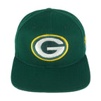 NFL (Sports Specialties) - Green Bay Packers Snapback Hat 1990s OSFA Vintage Retro Football