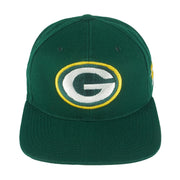 NFL (Sports Specialties) - Green Bay Packers Snapback Hat 1990s OSFA Vintage Retro Football