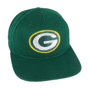 NFL (Sports Specialties) - Green Bay Packers Snapback Hat 1990s OSFA Vintage Retro Football