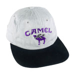 Vintage (Camel) - Smokin Joe Racing  Strap Back Hat 1990s OSFA Vintage Retro