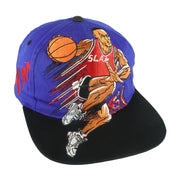 Vintage (Premore) - Slam Dunk Tomahawks Snapback Blue Hat 1990s OSFA Vintage Retro