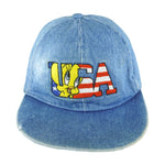 Looney Tunes - Tweety USA Embroidered Fitted Hat 1990s