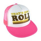 Vintage (Cobra) - That's Is How I Roll Bowling Snapback Trucker Hat 1990s OSFA Vintage Retro