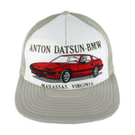 Vintage (Sportcap) - Anton Datsun-BMW Snapback Trucker Hat 1990s OSFA Vintage Retro