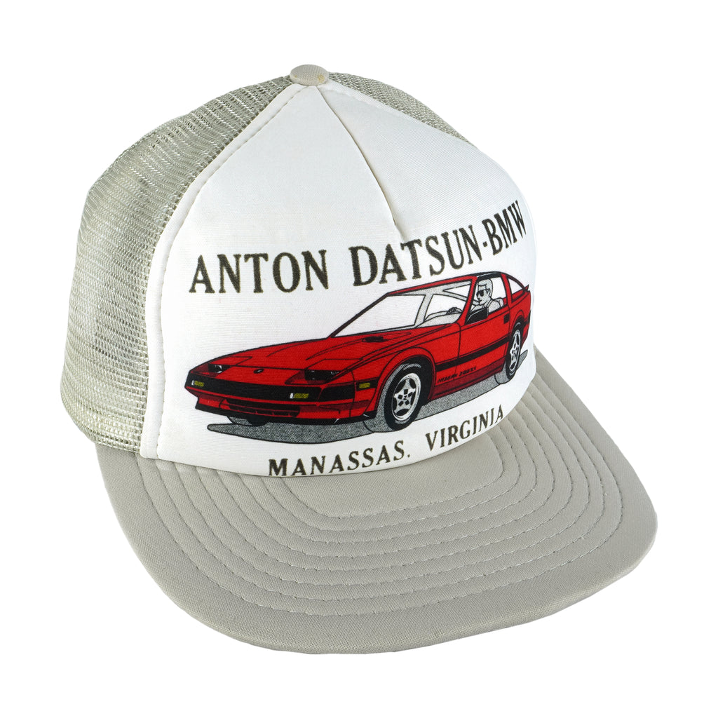 Vintage (Sportcap) - Anton Datsun-BMW Snapback Trucker Hat 1990s OSFA Vintage Retro