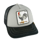 Vintage (Goorin Bros) - Rooster Patch Snapback Trucker Hat OSFA Vintage Retro