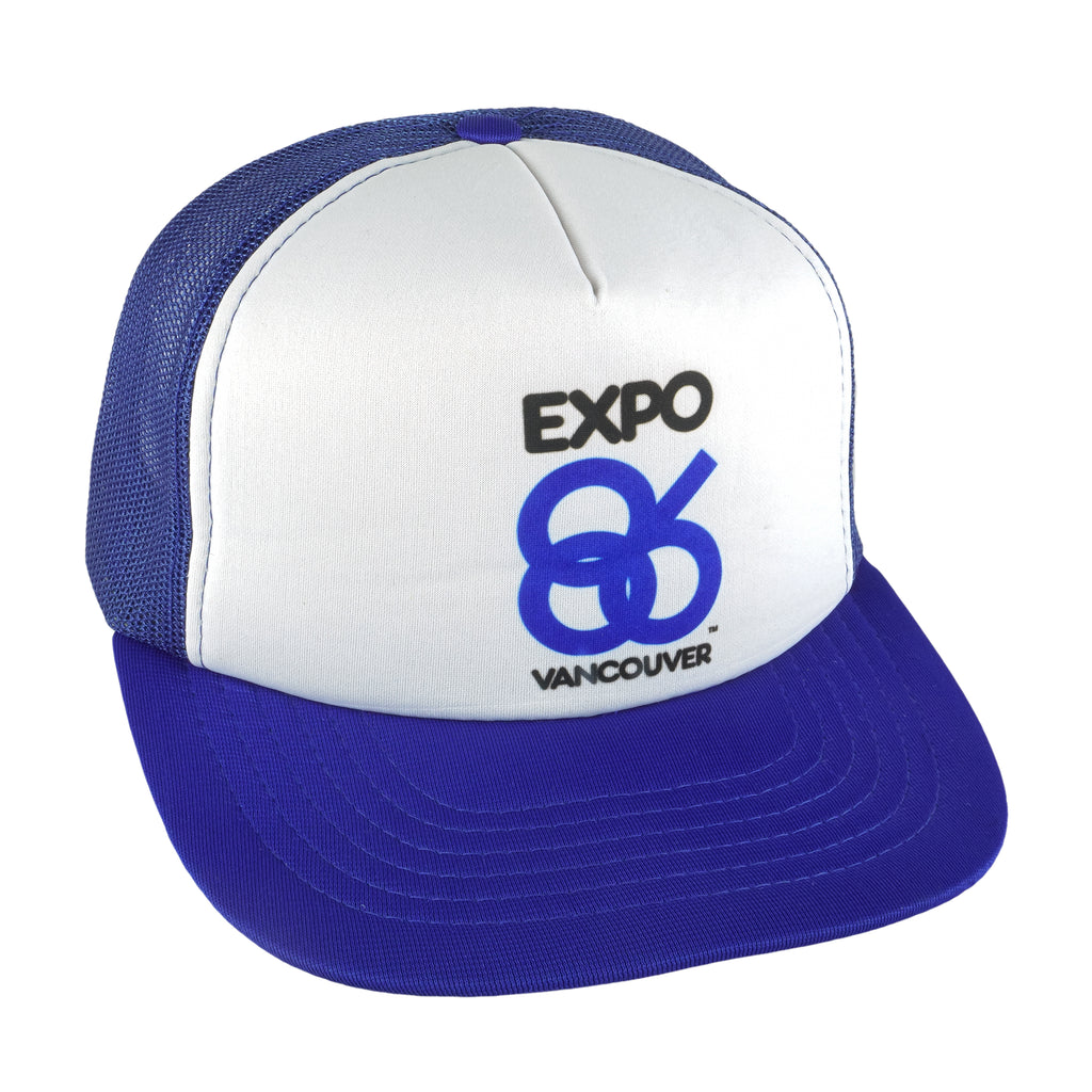 Vintage - Expo 86 Vancouver Snapback Trucker Hat 1986 OSFA Vintage Retro