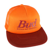 Vintage - Bud King Of Beers Snapback Trucker Hat 1990s OSFA
