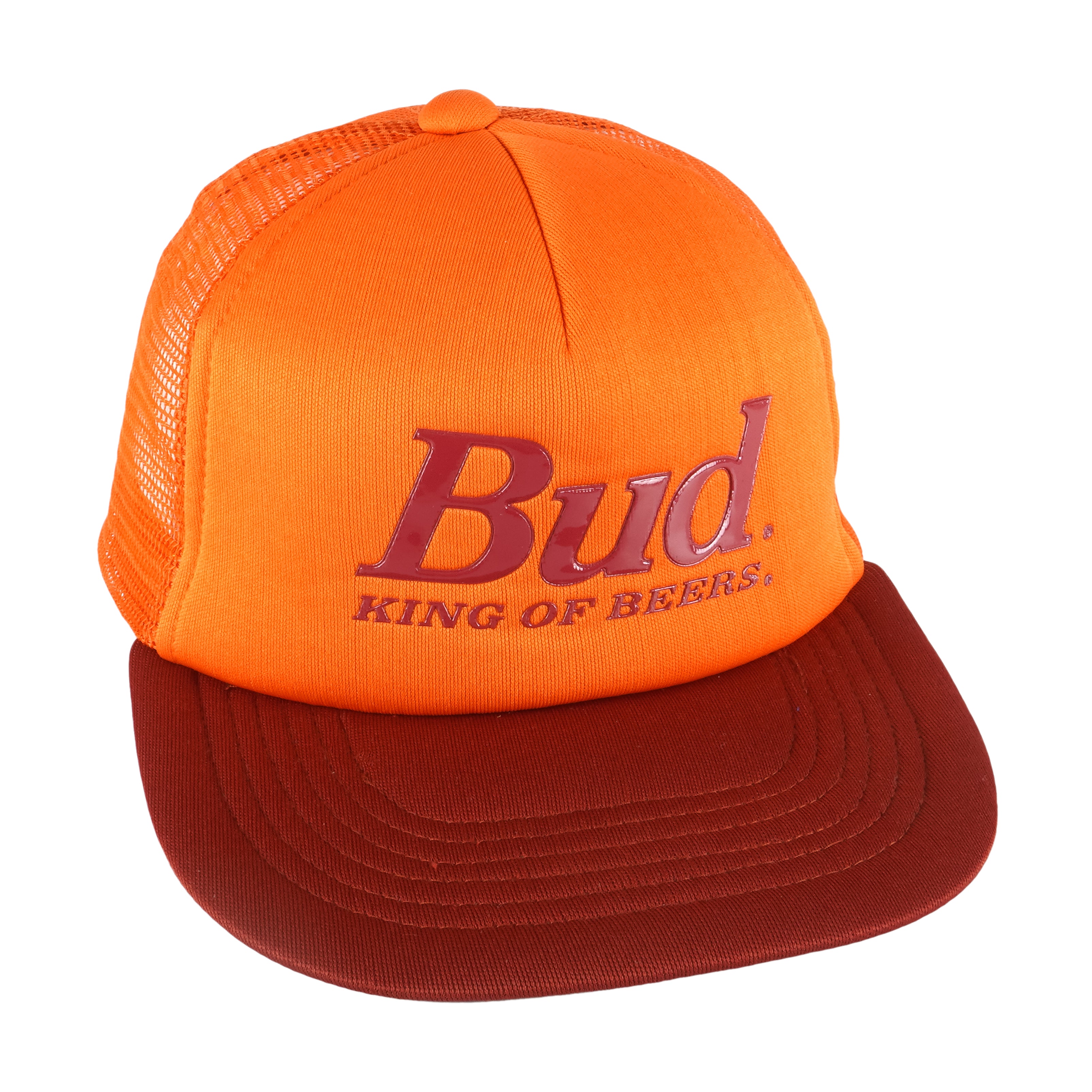 Vintage - Bud King Of Beers Snapback Trucker Hat 1990s OSFA