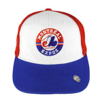 MLB (Cooperstown) - Montreal Expos Snapback Trucker Hat 1990s OSFA