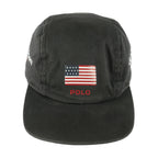 Ralph Lauren (Polo) - USA Sport Fitted Hat 1990s OSFA Vintage Retro